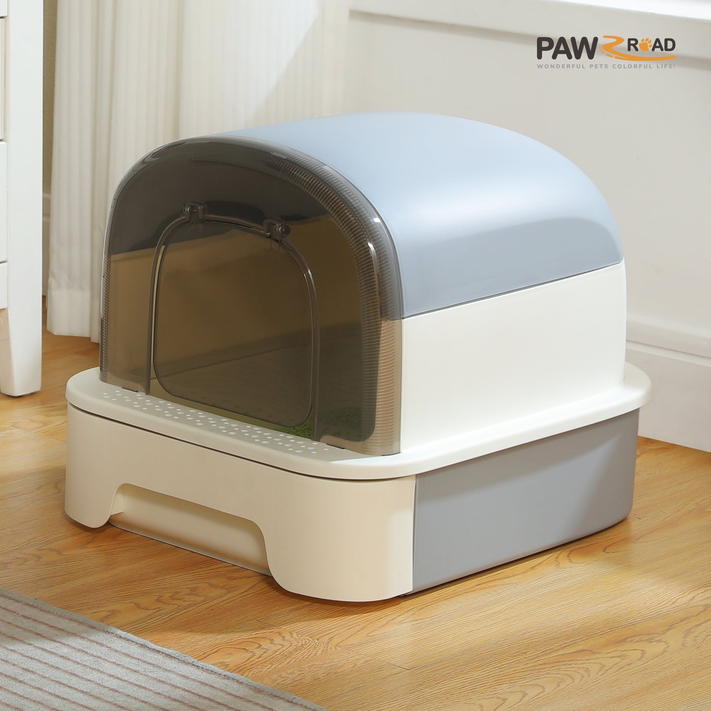 PAWZ Road | Lettiera per gatti Blu/Nero