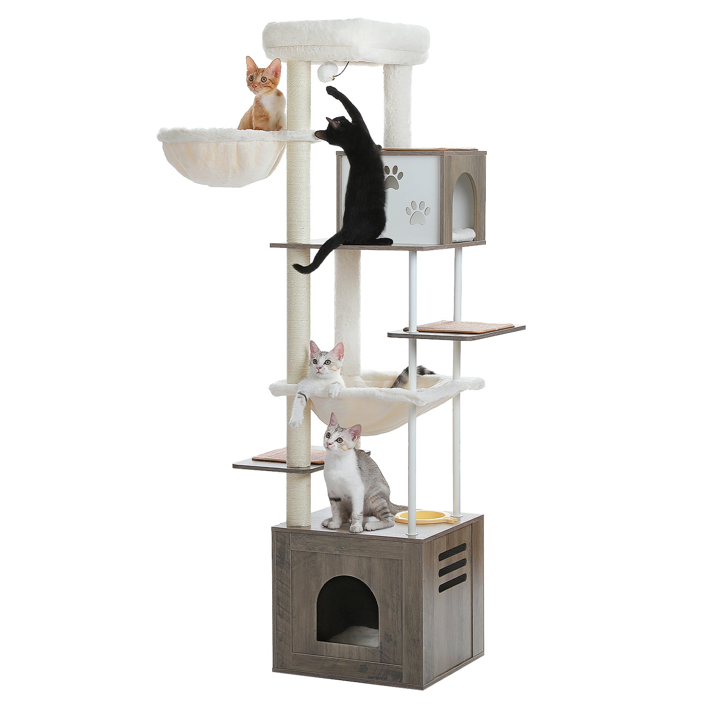 PAWZ Road | 190cm Tiragriffi XXL di Legno