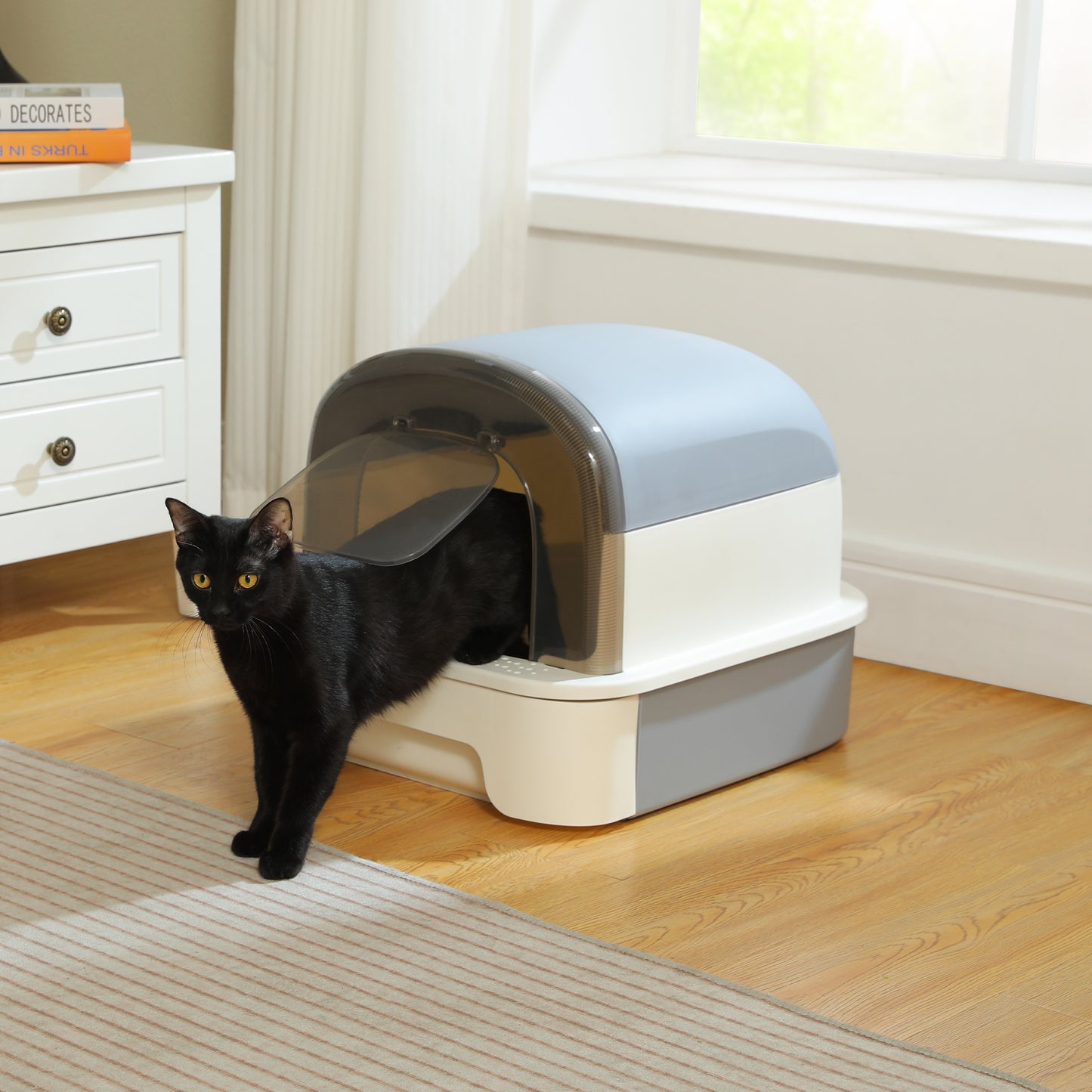 PAWZ Road | Lettiera per gatti Blu/Nero