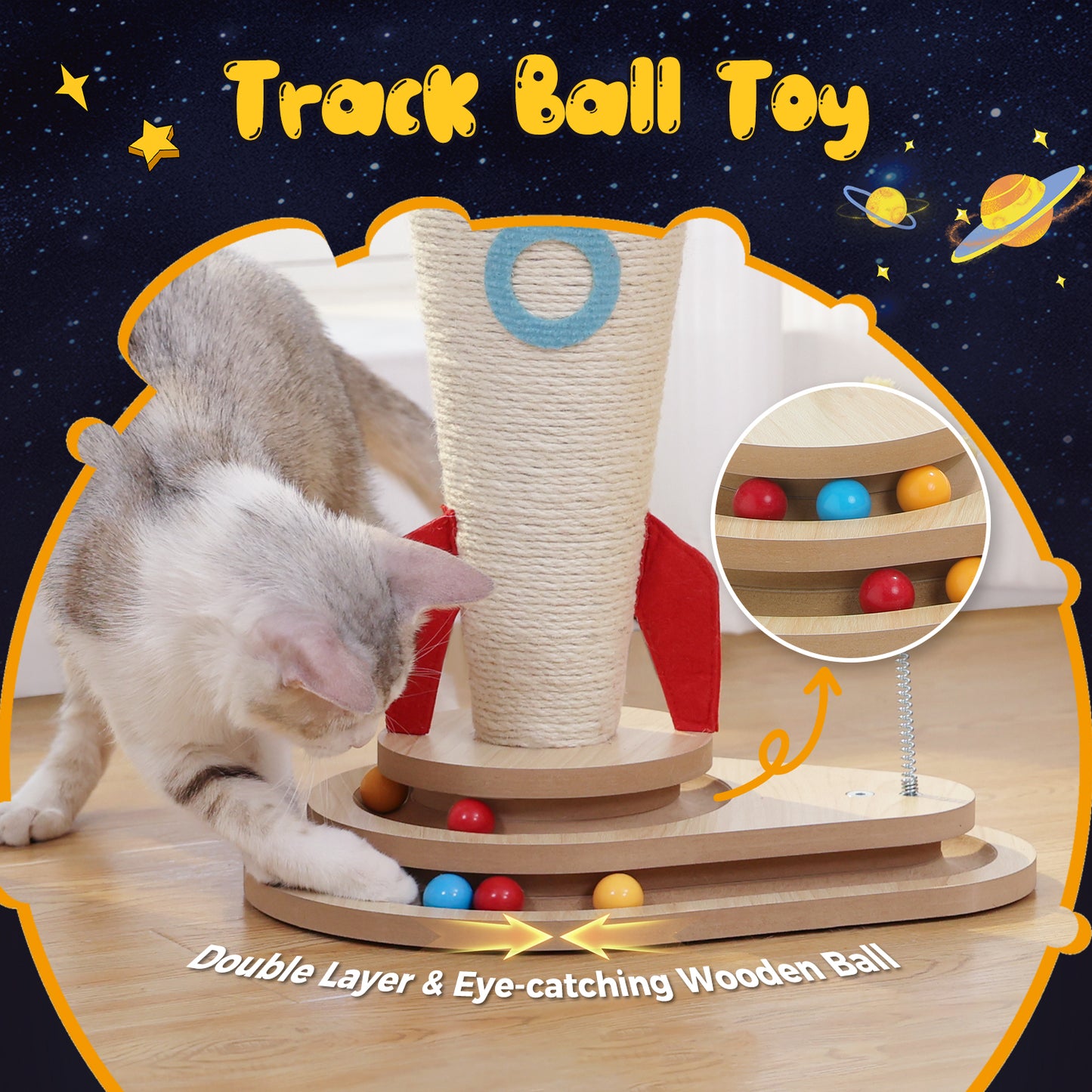 PAWZ Road | Tiragriffi a forma di Razzo