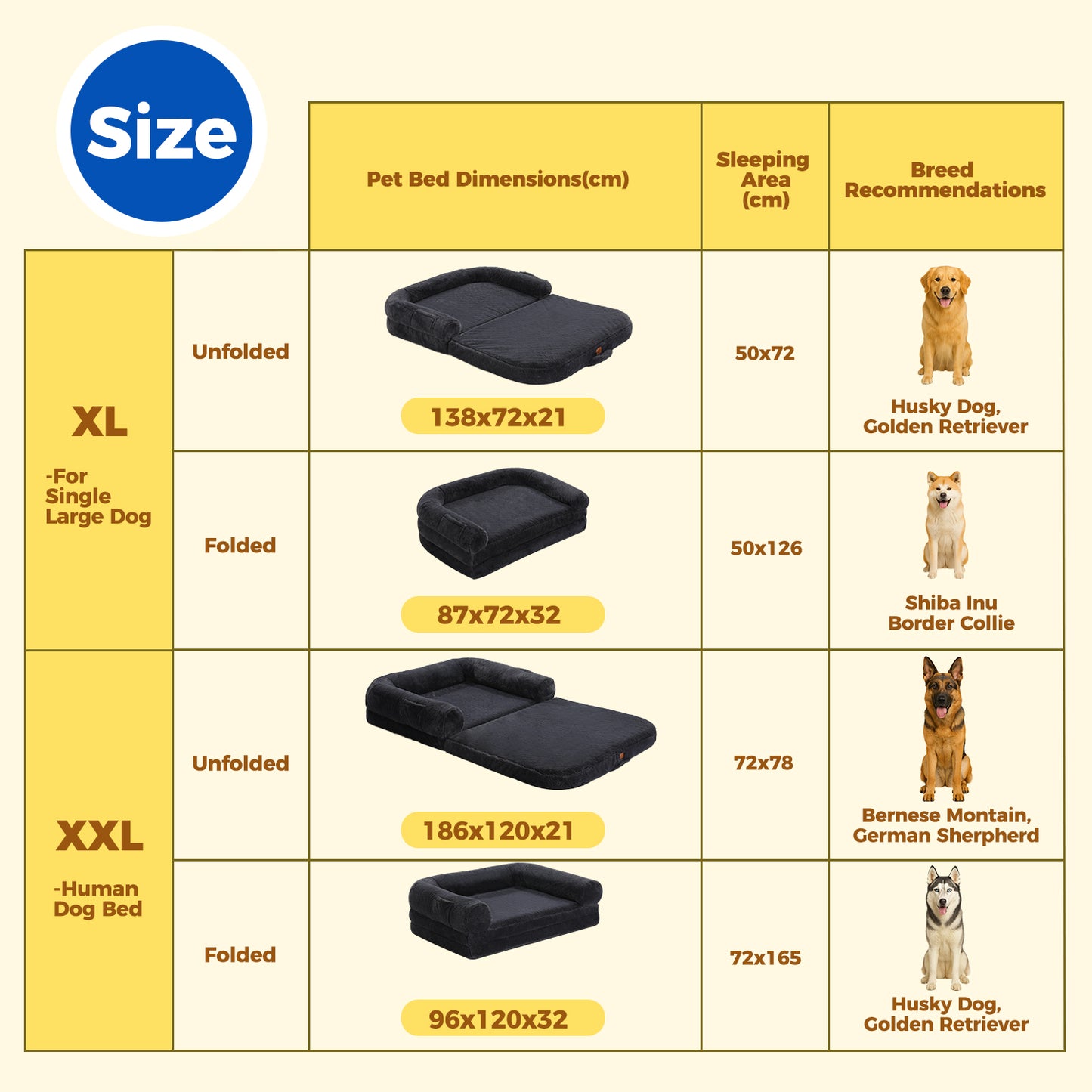 PAWZ Road | Cuccia XXL per animali domestici