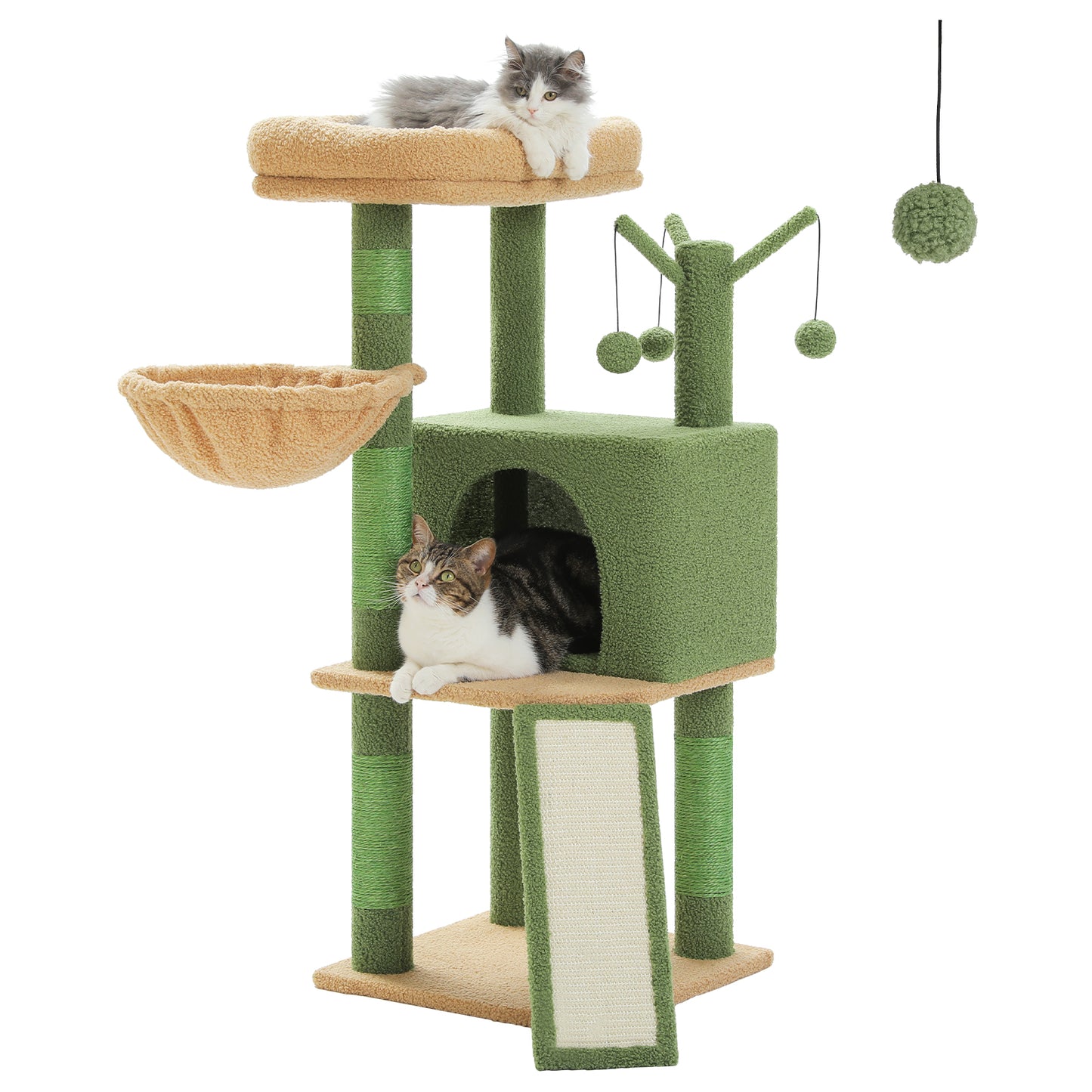 PAWZ Road | 105cm Albero di tiragriffi per gatti cactus serie