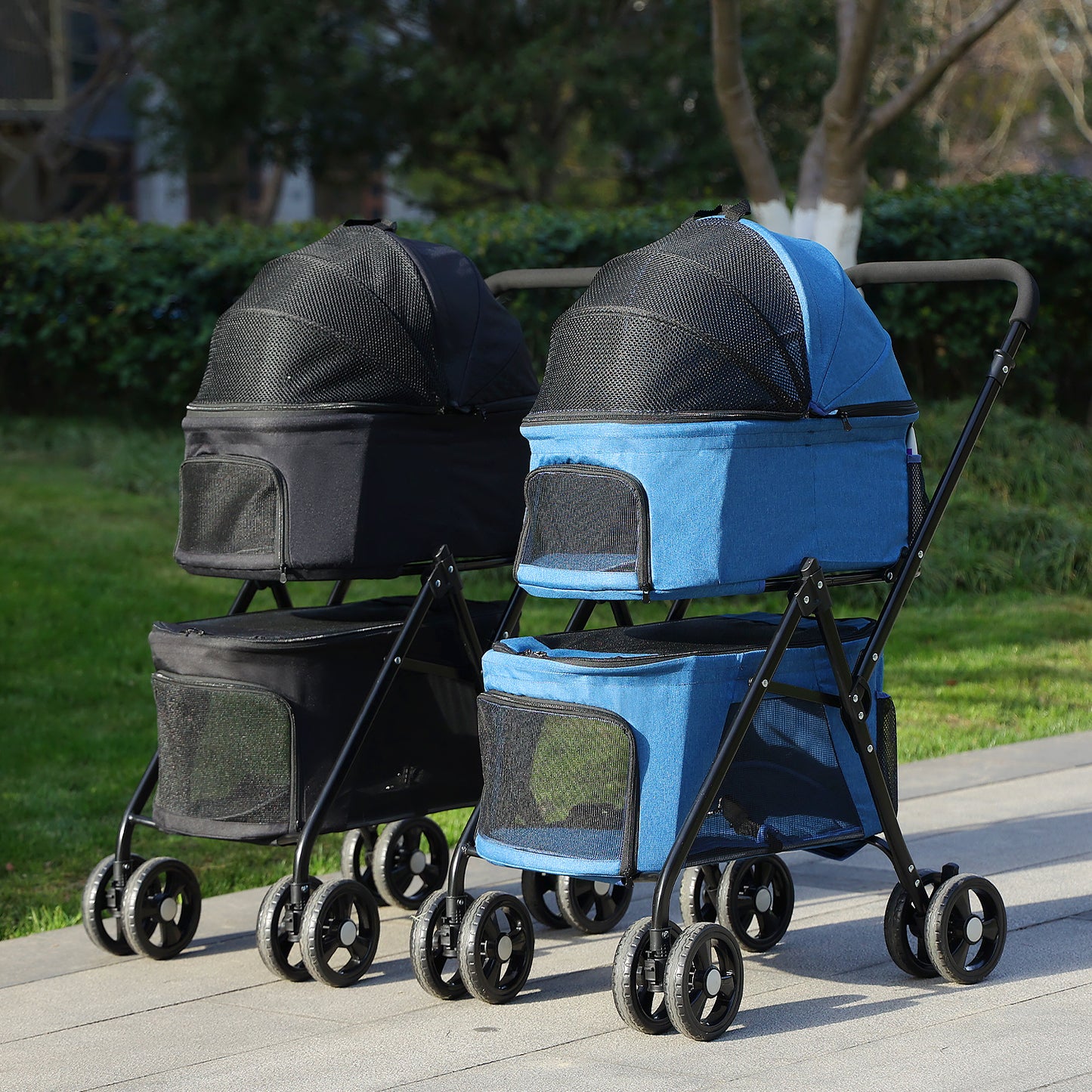 PAWZ Road | Carello per animali domestici a due cuccia