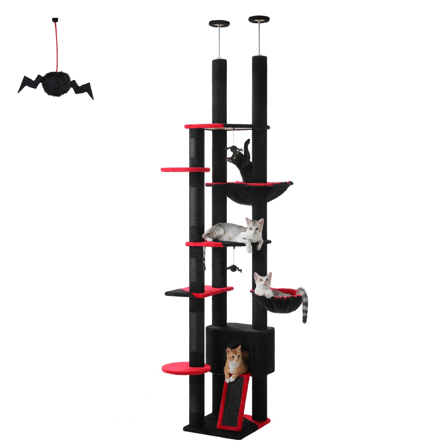 PAWZ Road | 230cm Tiragriffi estensibile al soffitto