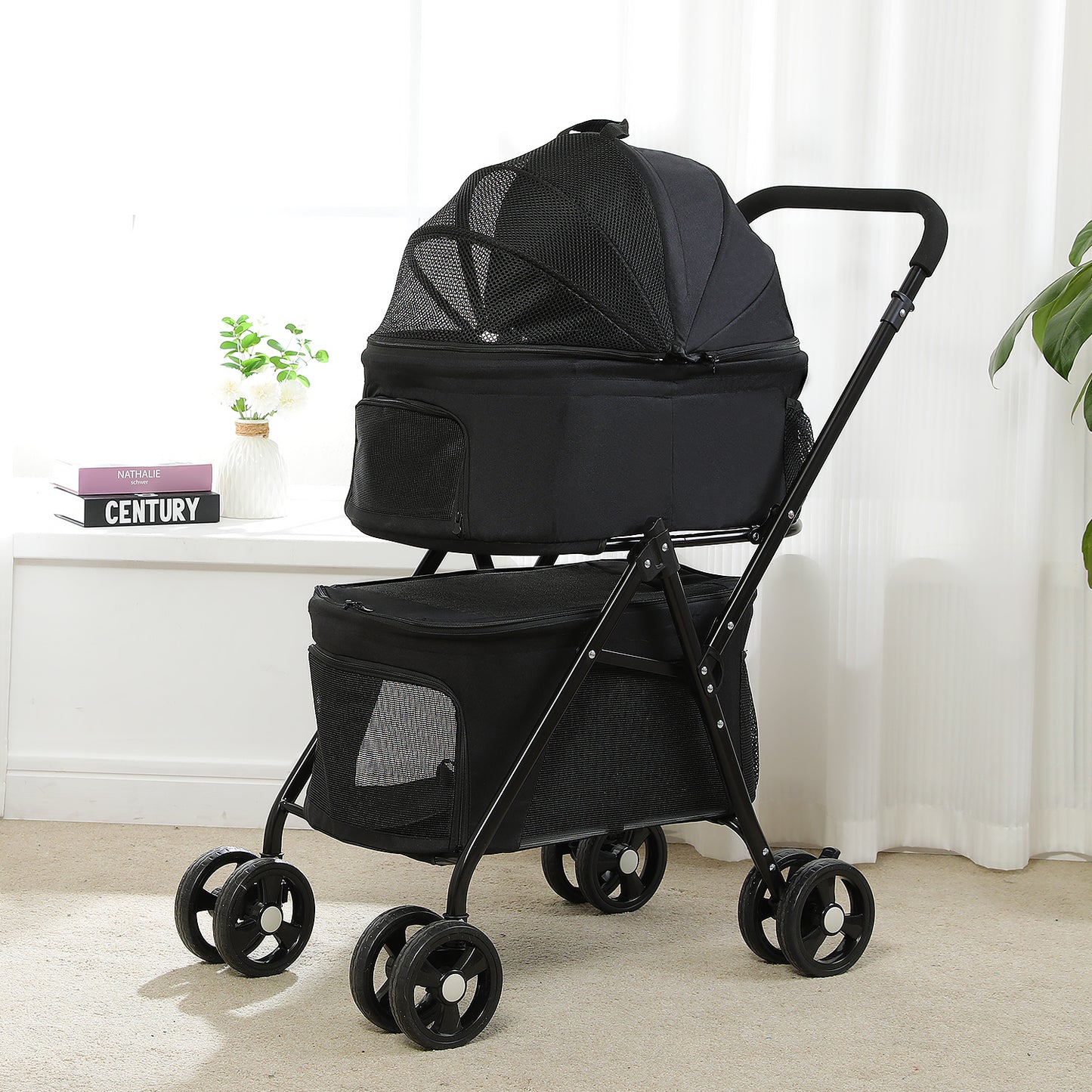 PAWZ Road | Carello per animali domestici a due cuccia