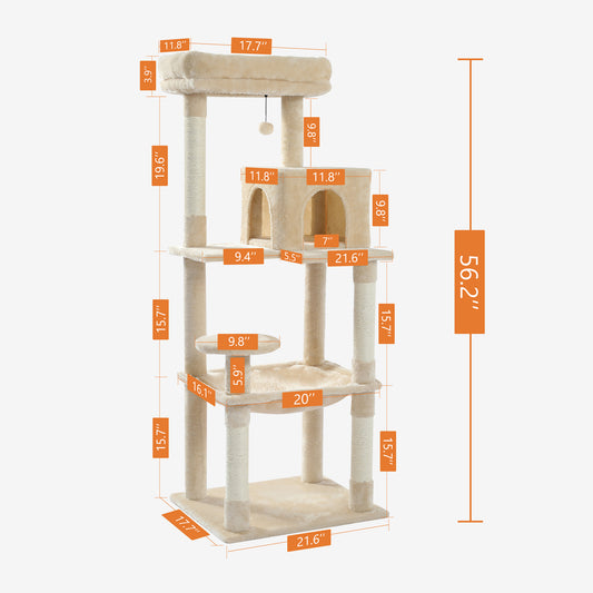 PAWZ Road | 140cm Tiragraffi a quattro piani