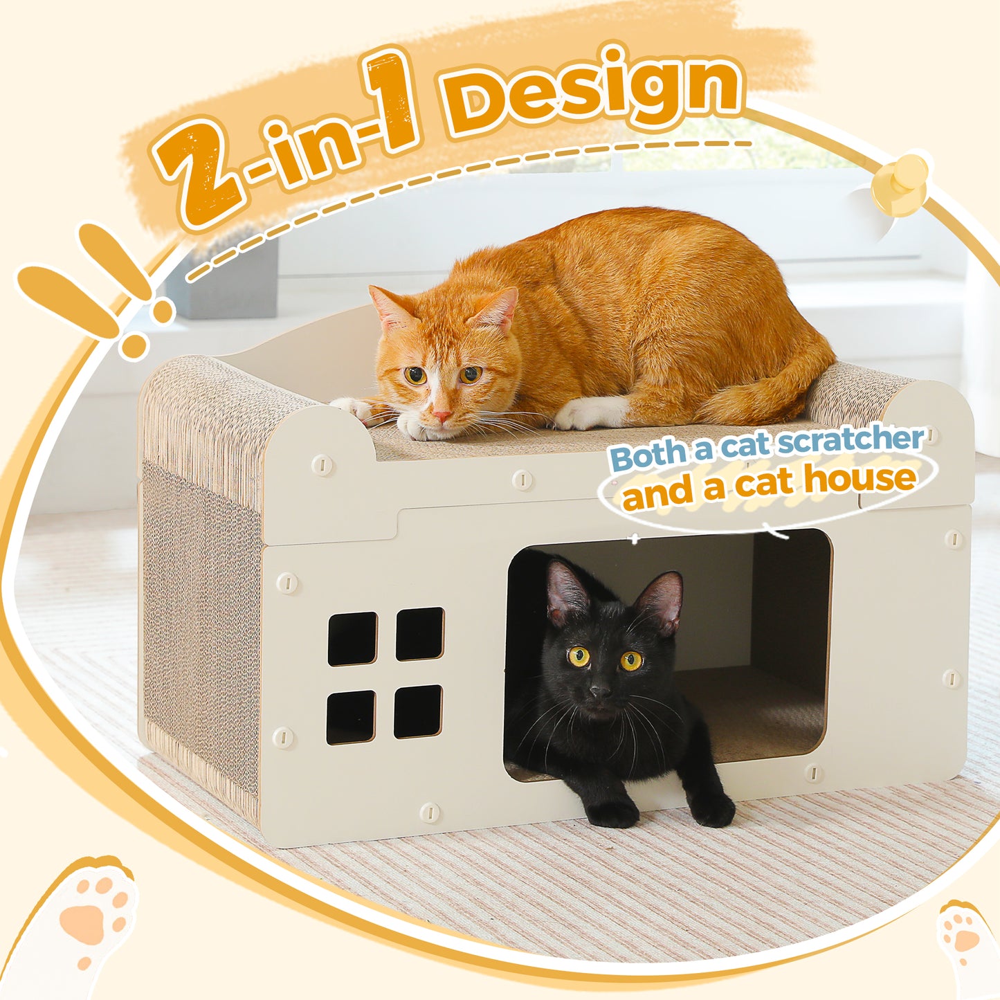 PAWZ Road | Tiragraffi con copertura rimovibile 2-in-1