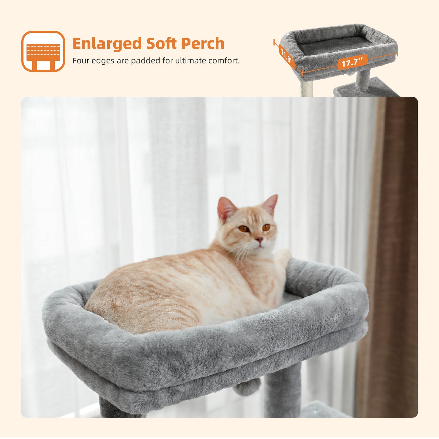 PAWZ Road | 140cm Tiragraffi a quattro piani