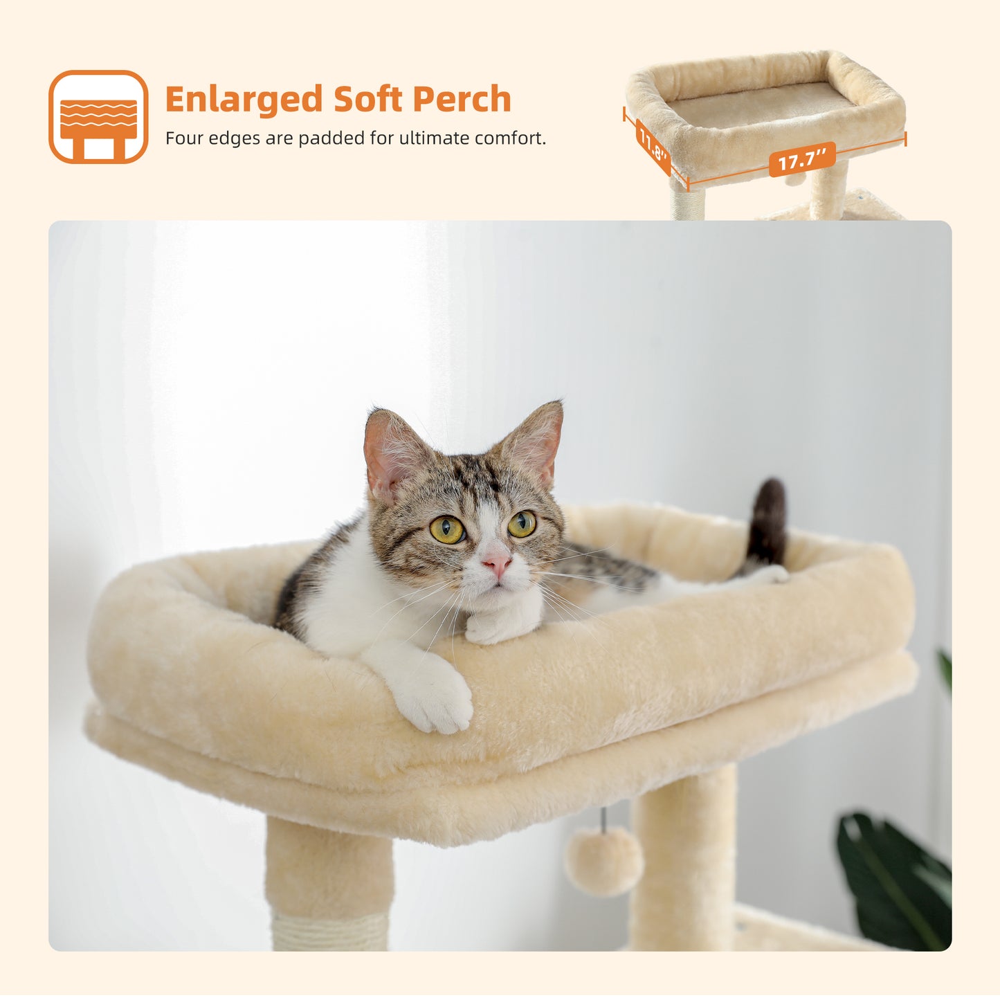 PAWZ Road | 140cm Tiragraffi a quattro piani