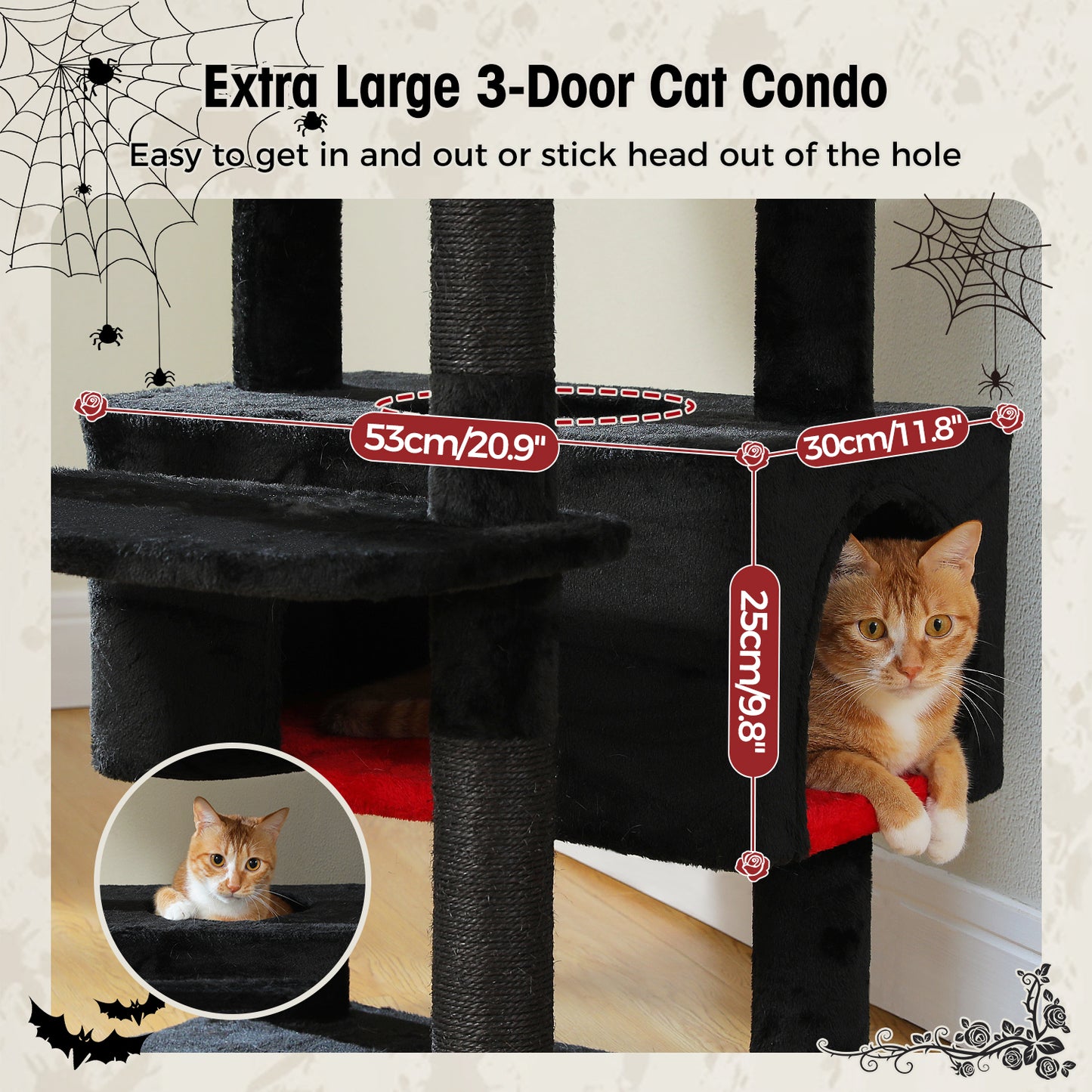 PAWZ Road | 140cm Tiragraffi con amaca XXL