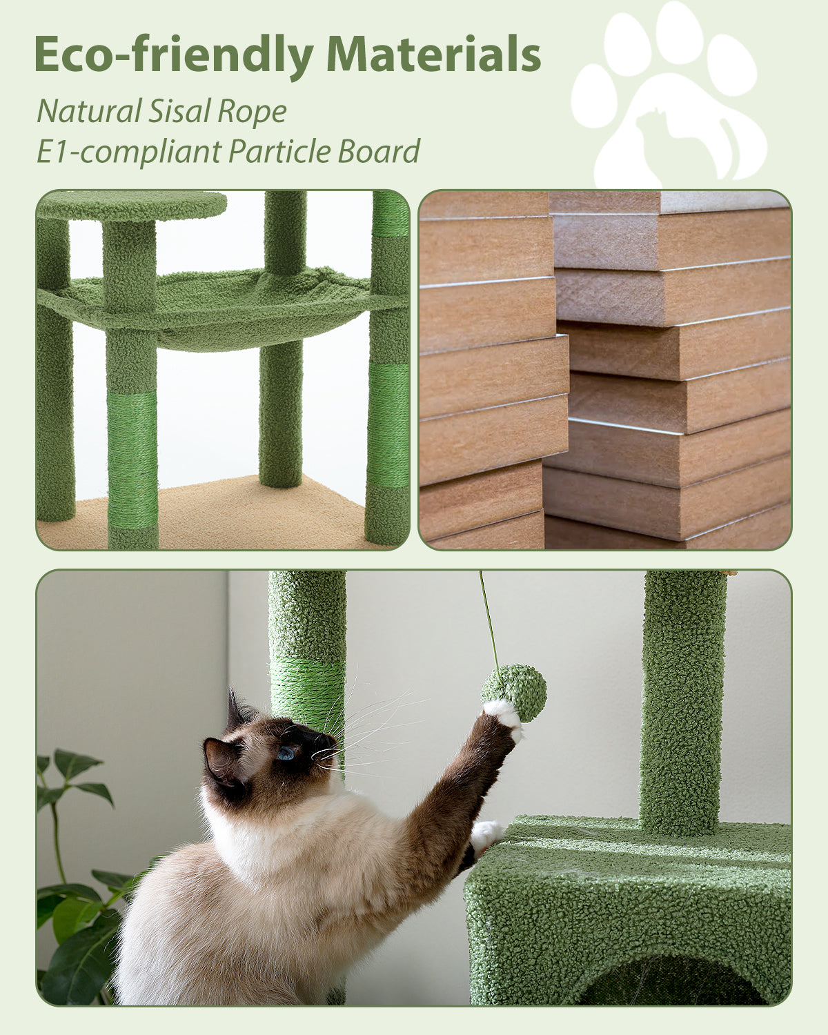 PAWZ Road | 140cm Tiragraffi a quattro piani