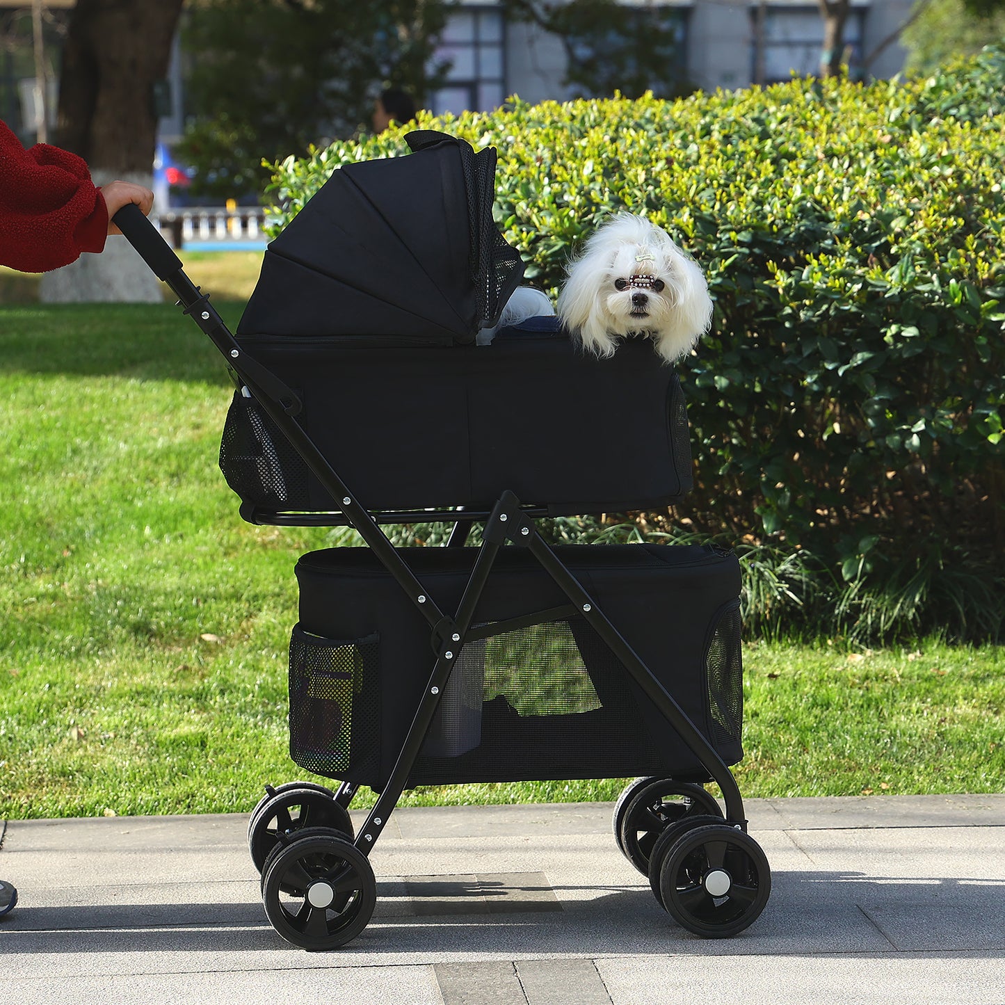 PAWZ Road | Carello per animali domestici a due cuccia