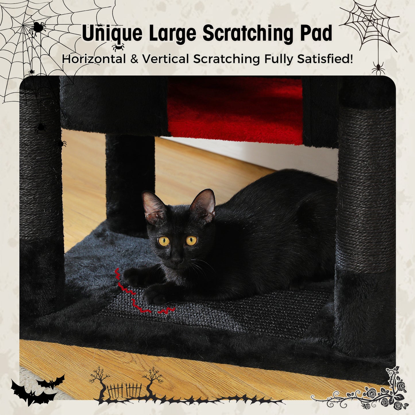 PAWZ Road | 140cm Tiragraffi con amaca XXL