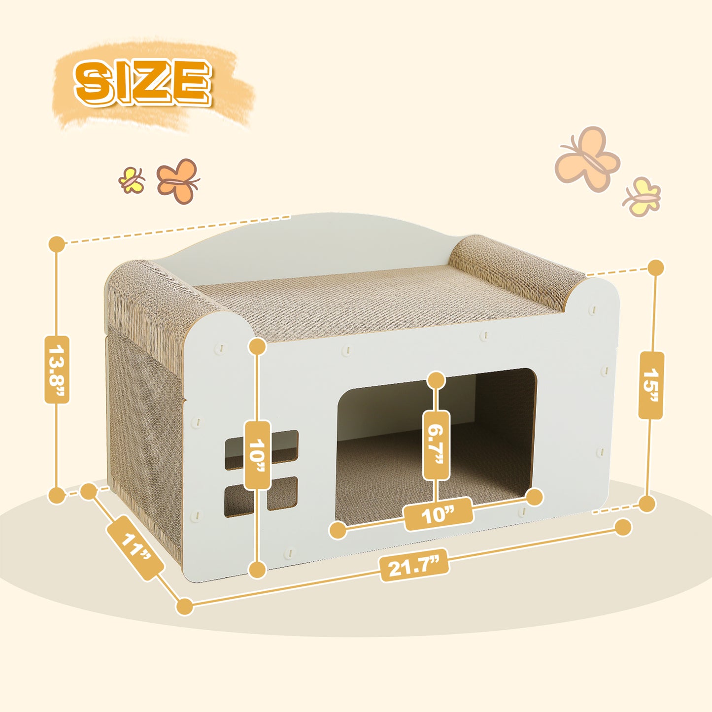 PAWZ Road | Tiragraffi con copertura rimovibile 2-in-1