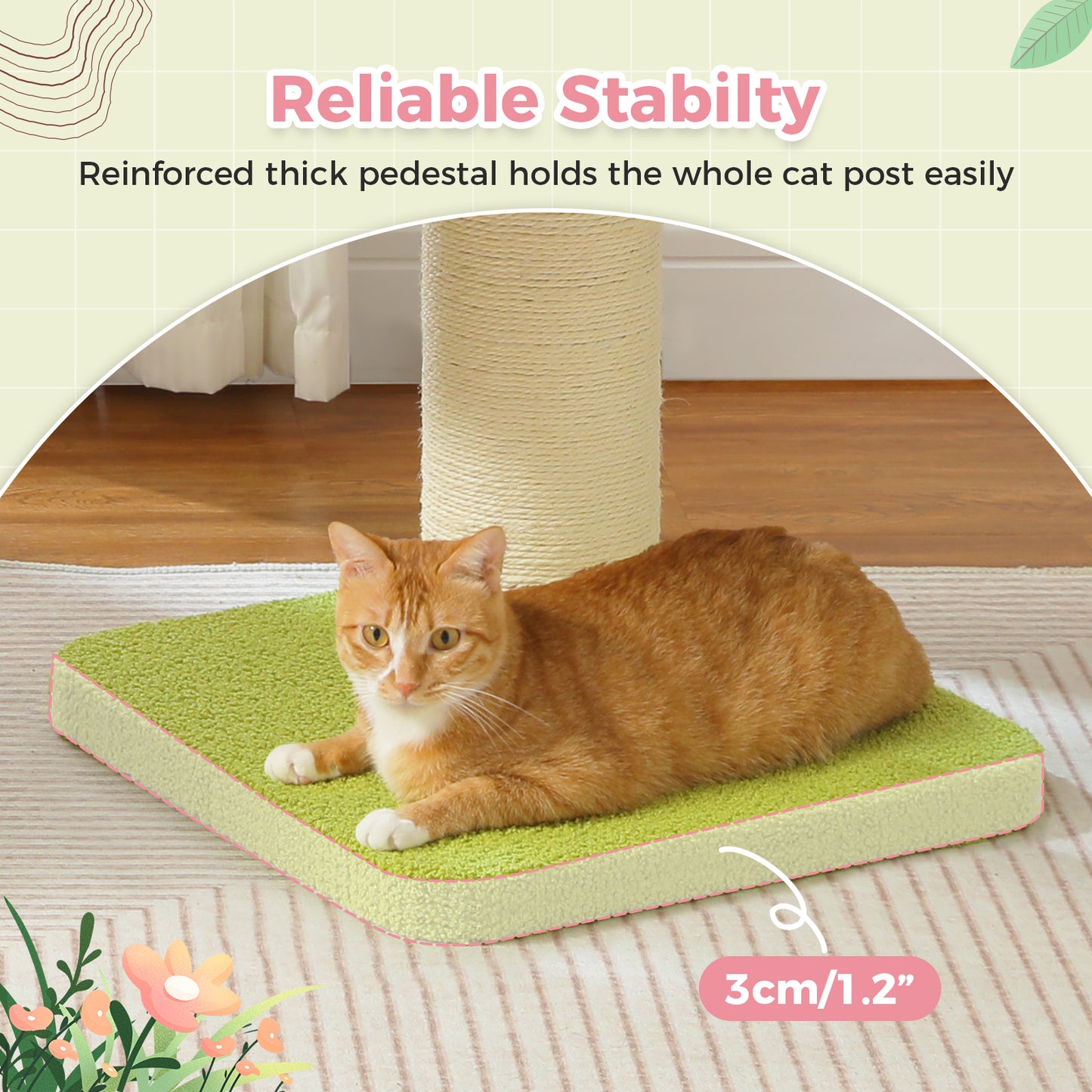 PAWZ Road | Tiragriffi a forma di fiore