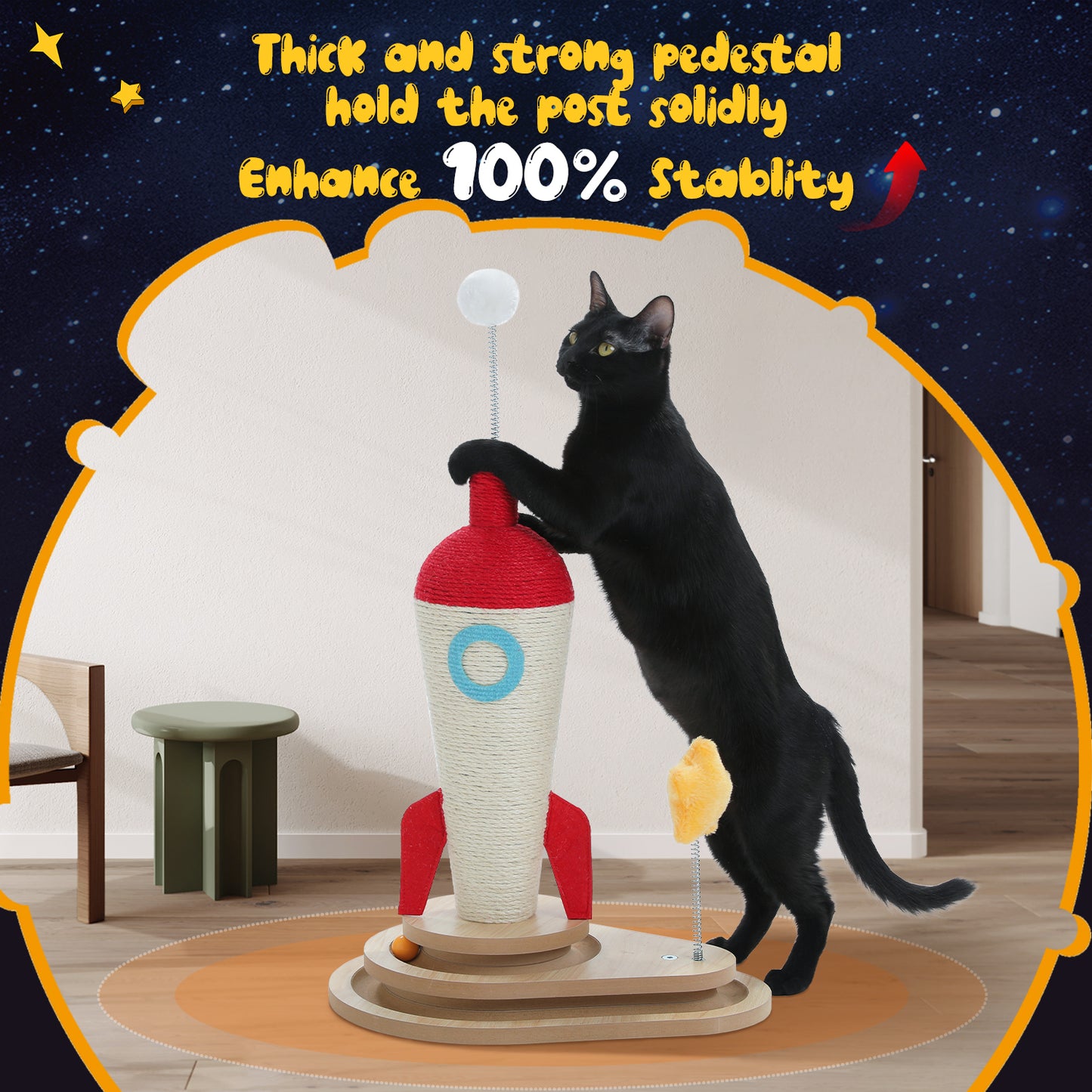 PAWZ Road | Tiragriffi a forma di Razzo