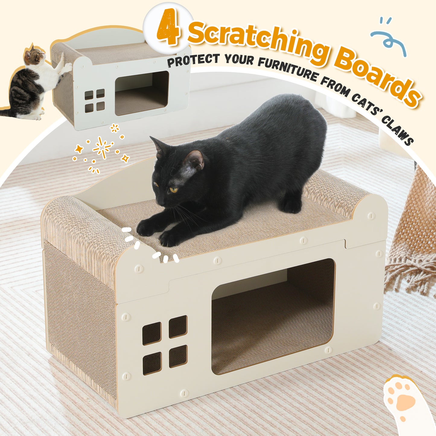 PAWZ Road | Tiragraffi con copertura rimovibile 2-in-1