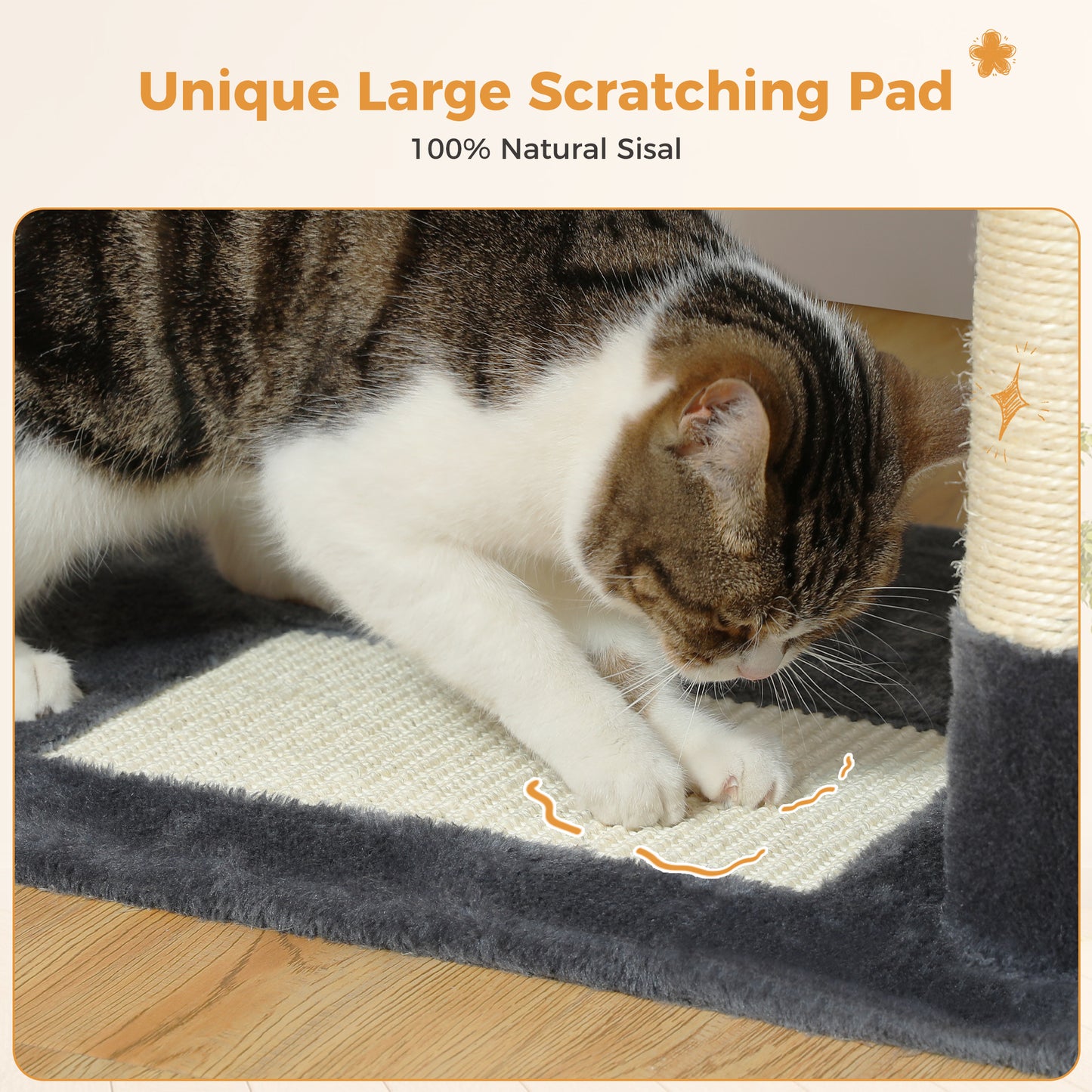 PAWZ Road | 140cm Tiragraffi con amaca XXL