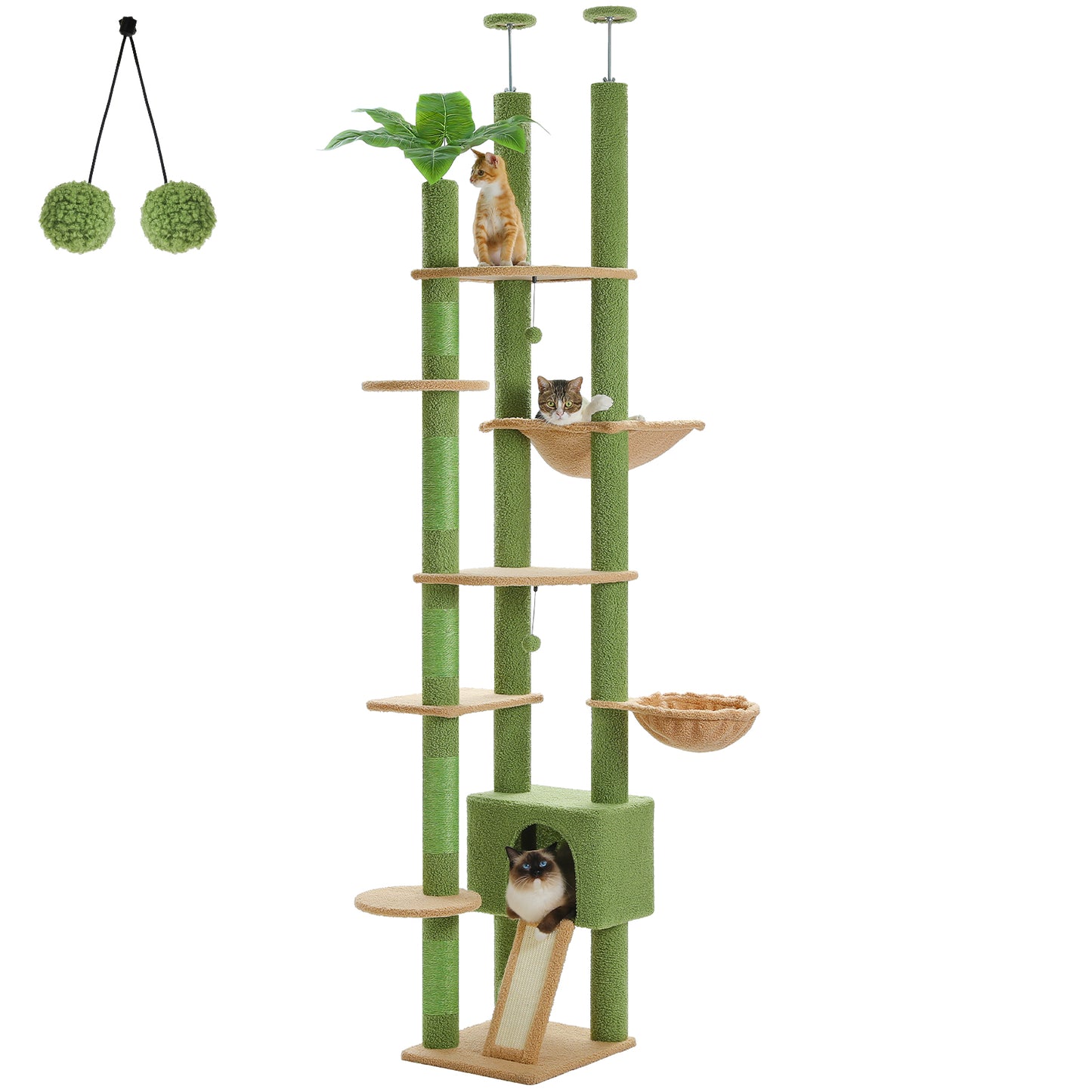 PAWZ Road | 230cm Tiragriffi estensibile al soffitto