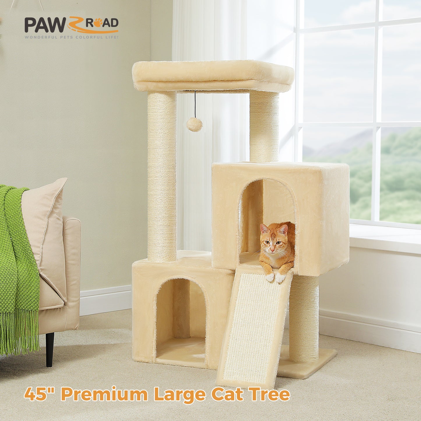 PAWZ Road | 115cm Tiragriffi in sisal