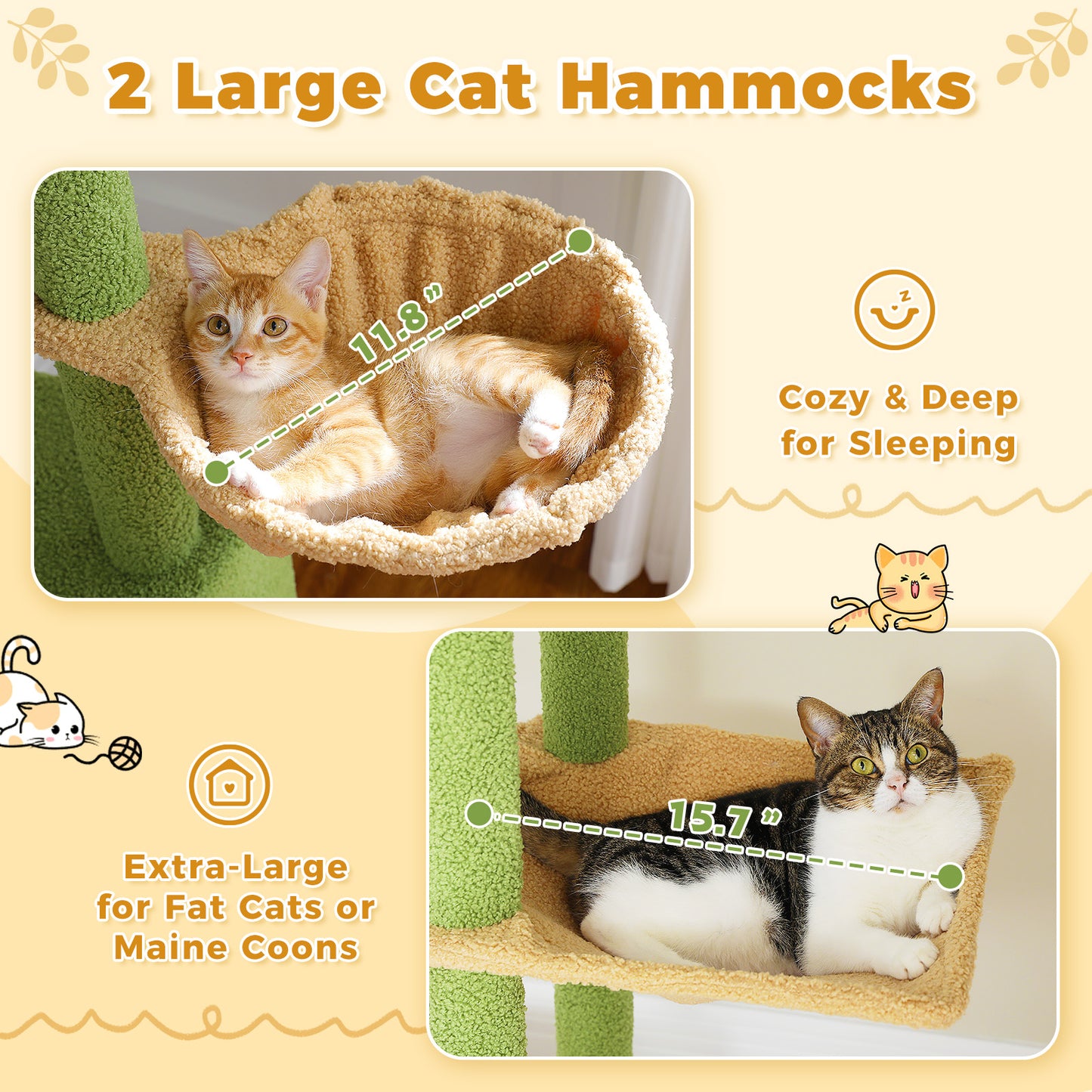 PAWZ Road | 230cm Tiragriffi estensibile al soffitto