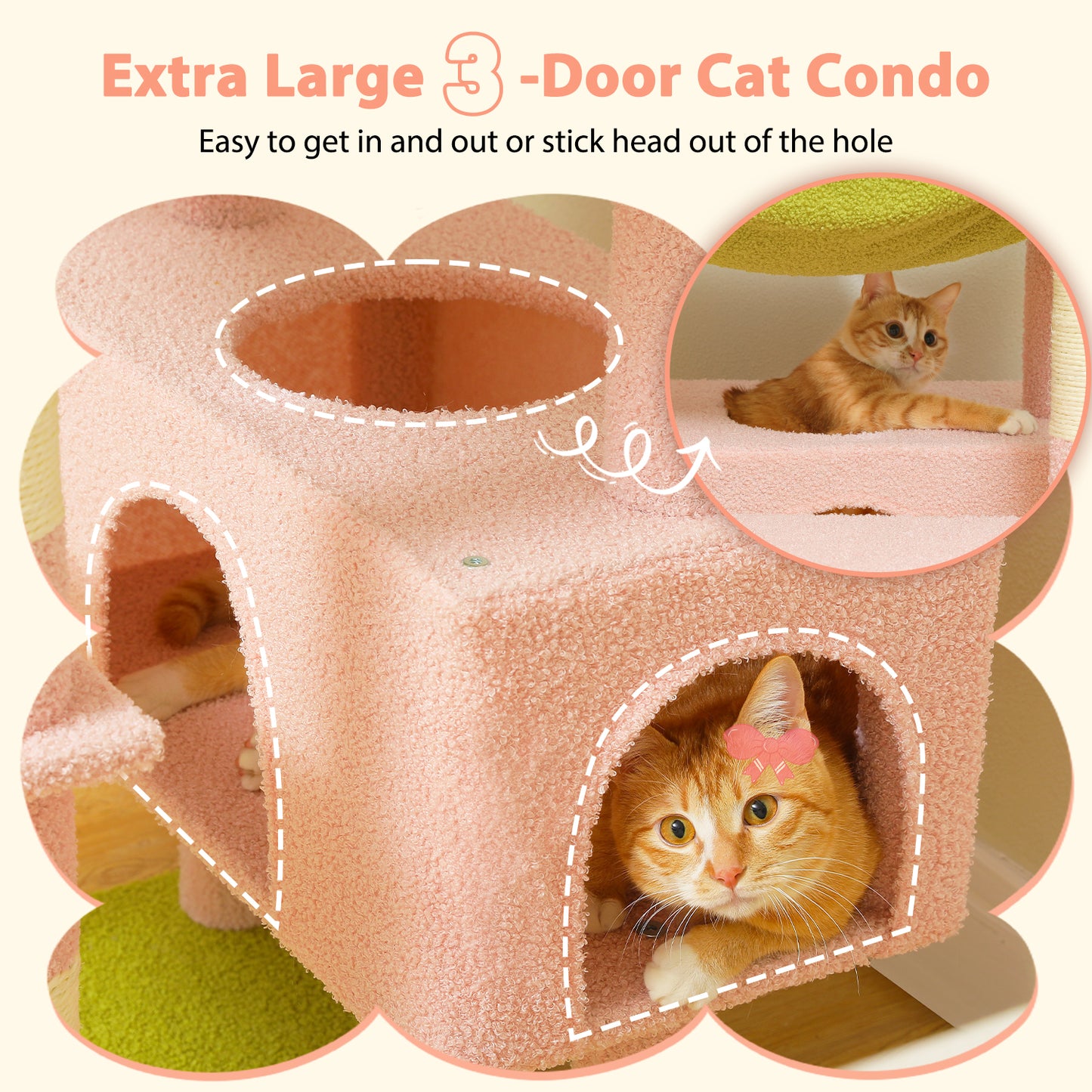 PAWZ Road | 140cm Tiragraffi con amaca XXL