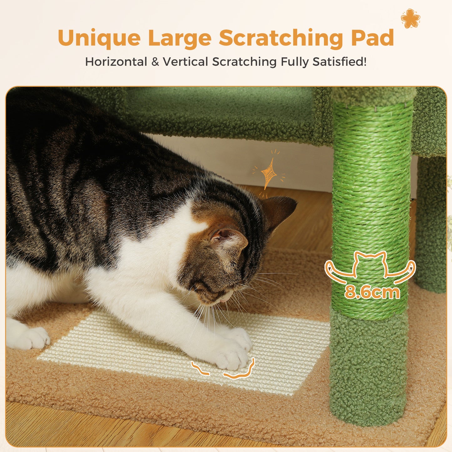 PAWZ Road | 140cm Tiragraffi con amaca XXL
